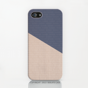 Iphone 5 Case - Two-tone Triangle Iphone Case , 2..
